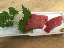 Bluefin tuna sashimi