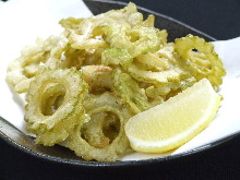 Bitter melon tempura