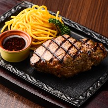 Hamburg steak set meal