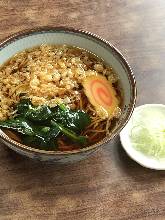 Tanuki buckwheat noodles