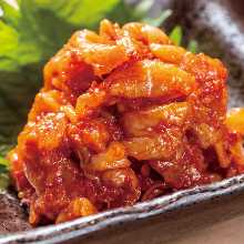 Chanja (Korean spicy marinated cod innards)