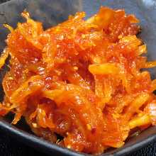 Dried squid kimchi