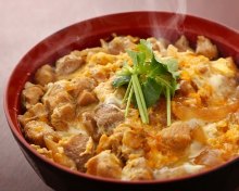 "Oyako" chicken and egg rice bowl