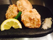 Fried Japanese yam