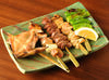 Assorted grilled chicken skewers, 5 kinds