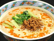 Chinese noodles in Sichuan-style sesame paste soup