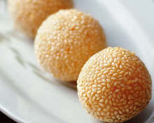 Sesame dumpling