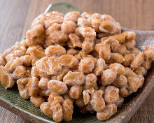 Natto (fermented soybeans)