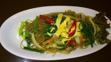 Bean-starch vermicelli salad