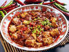 Spicy tofu and ground meat