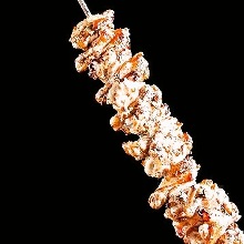 Grilled chicken skewer