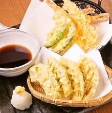 Assorted tempura