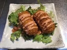 Crab cream croquette