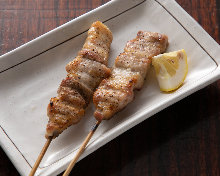 Pork rib skewer