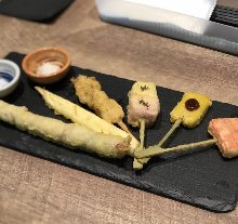 Assorted tempura, 6 kinds