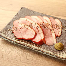 Smoked duck