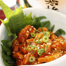 Chanja (Korean spicy marinated cod innards)