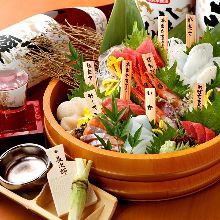 Assorted sashimi, 5 kinds