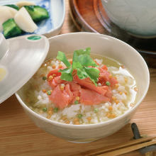 Ochazuke(rice with tea)