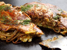 Kansai-style okonomiyaki