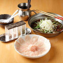 Chicken shabu-shabu