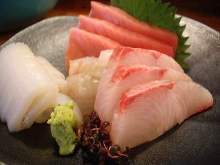 Assorted sashimi, 3 kinds