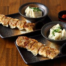 Bite-size gyoza