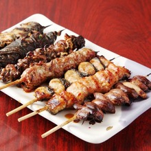 Assorted grilled skewers, 7 kinds