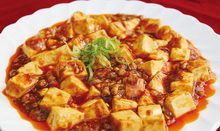 Spicy tofu and ground meat