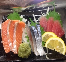 Assorted sashimi, 3 kinds