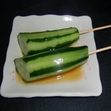 Cucumber with moromi miso