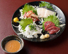 Whale sashimi