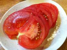 Sliced tomatoes