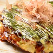 Kansai-style okonomiyaki