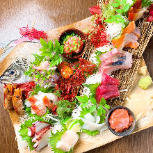 Assorted sashimi, 6 kinds