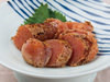 Marinated cod roe