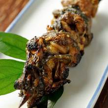 Grilled eel liver