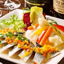 Marinated herring