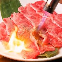 Marbled meat yakiniku