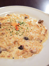 Cheese risotto