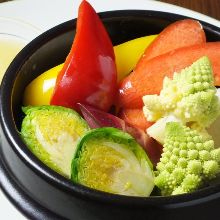 Assorted seasonal vegetables