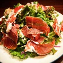 Raw ham salad