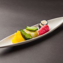 Assorted lightly pickled vegetables