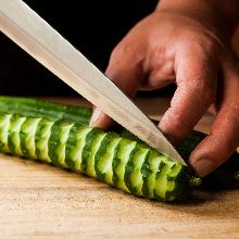 Miso cucumbers