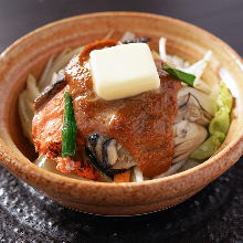 Chanchan-yaki (fish grilled with vegetables)