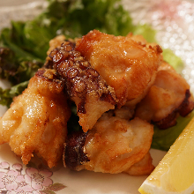 Fried octopus