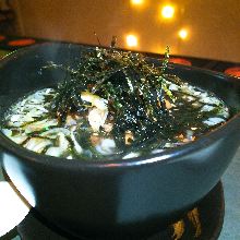 Ochazuke(rice with tea)