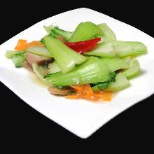 Stir-fried bok choy