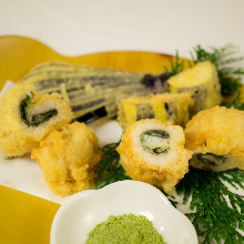 Assorted tempura