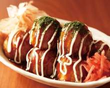 Takoyaki (octopus balls)